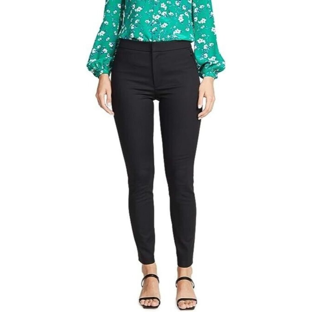 Club Monaco Womens Size 2 Black Lillean Pants Skinny Leg NEW